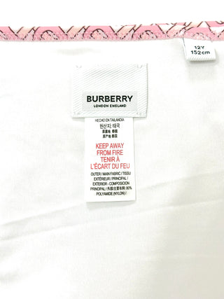 Burberry Pink Blue Horse Logo Bikini