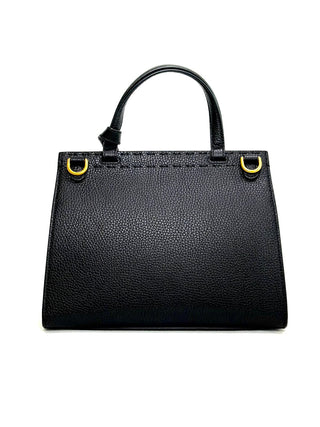 Gucci Black Leather Top Handle Bag