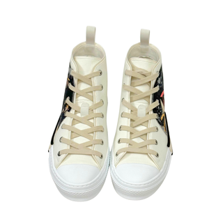 Christian Dior B23 High Top AsteroDior Abstract Logo Sneakers