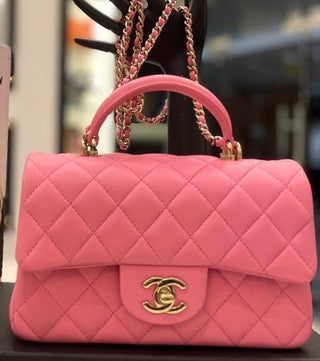 Chanel Mini Rectangular Flap Bag with Top Handle
