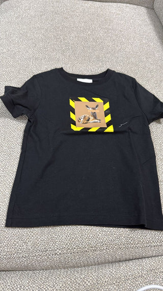 Burberry Black With Deer Print
