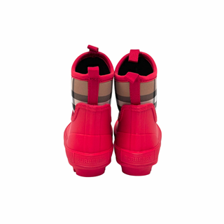 Burberry Red Classic Rain Boots