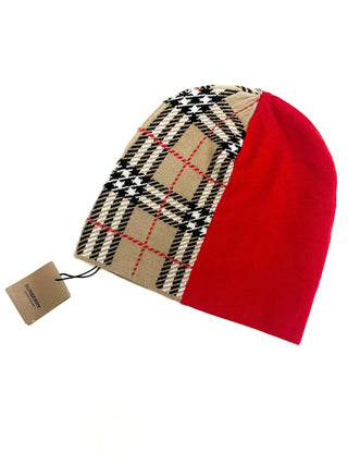 Burberry Classic Red Wool Hat