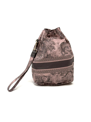 DIOR Oblique Travel Pouch Pink