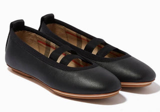 Burberry Soft Leather Black inside Classic Ballerina
