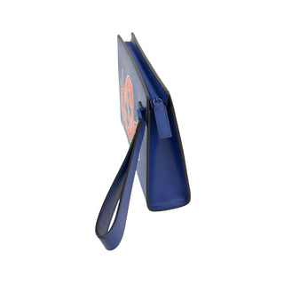 Gucci Pouch Blue and Orange with Gucci Print