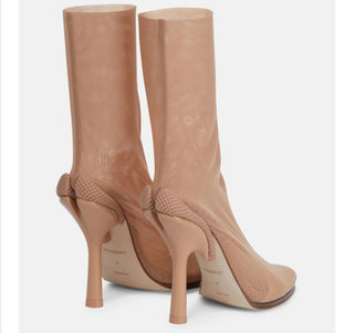 Burberry Beige Socks Boots