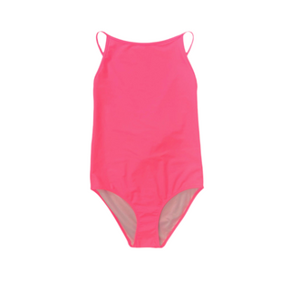 Burberry Pink Swimsuit with Classic Vintage Back