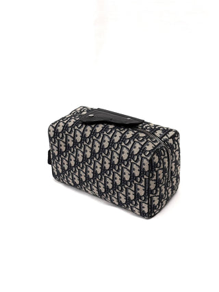 Dior Toiletry Pouch Black Dior Oblique Jacquard