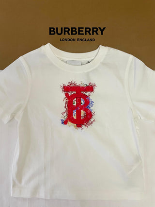 Burberry White TB Logo T’shirt