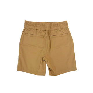Burberry Beige Shorts with Horse Logo Embroidered