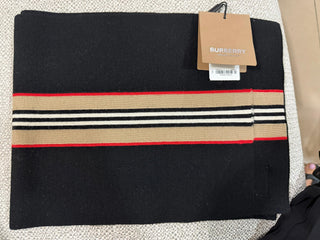 Burberry Black Icon Scarf