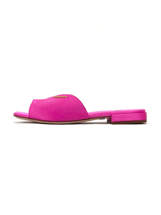 Miu Miu Silk Slippers