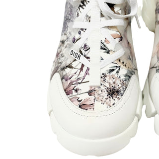 Dior D Connect Sneaker White with Print