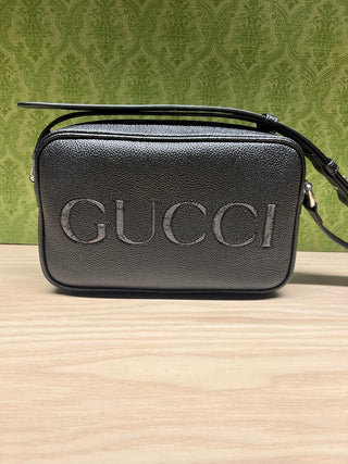 Gucci Logo Leather Crossbody Bag