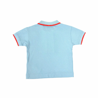 Burberry Baby Blue Icon Stripe Polo Shirt