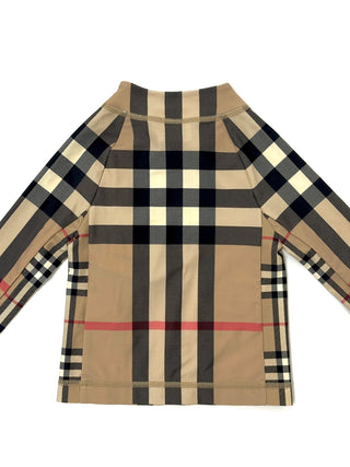 Burberry Classic Vintage Design Sun Protection Swim Shirt