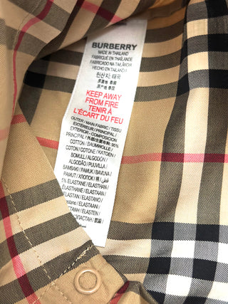 Burberry Classic Vintage Design Jumpsuit