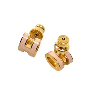 Hermes H Clip Earrings