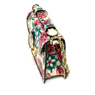 Gucci Flower Chain Shoulder Bag Multi Color