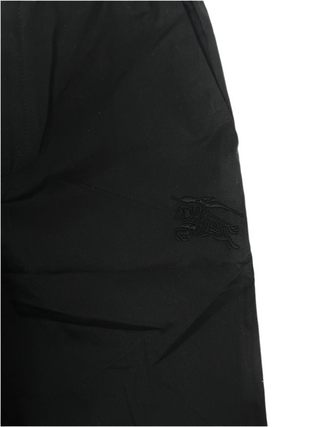 Burberry Black Short with Horse Embroidery