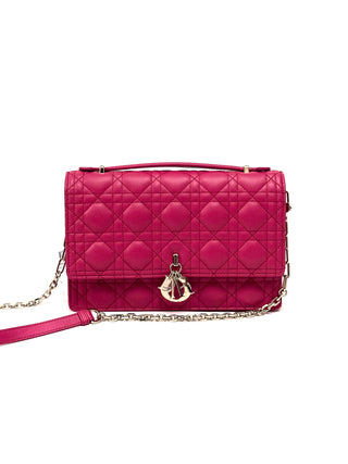 Dior Top Handle Bag Passion Pink
