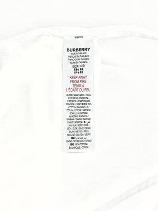 Burberry White Teddy Logo Dress or Shirt