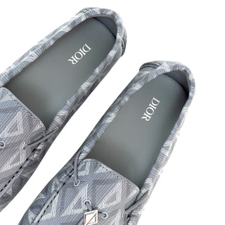 Dior Gray Loafer CD Diamond Motif