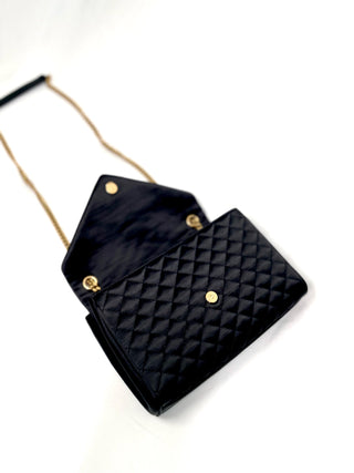 YSL Saint Lauren Satin Envelope Bag