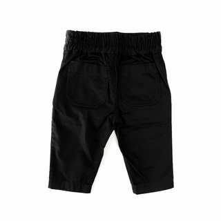 Burberry Black Trousers with TB Emroidered Logo
