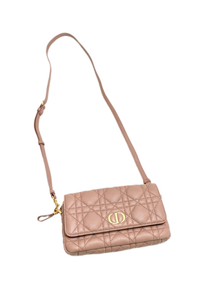 Dior Rose Gold Small Caro Bag