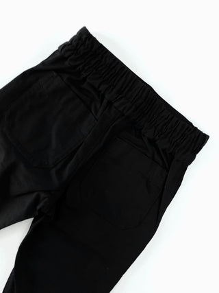 Burberry Black Trousers with TB Emroidered Logo