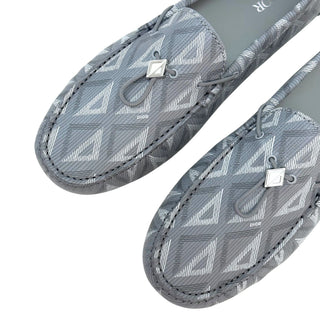 Dior Gray Loafer CD Diamond Motif