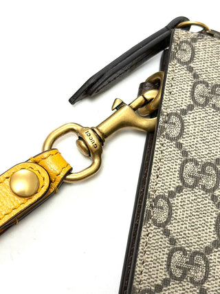 Gucci Pouch With Yellow Hand Strap