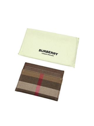 Burberry Beige Classic Card Holder