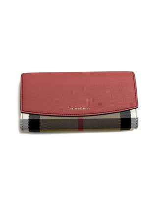 Burberry Leather Classic Long Wallet