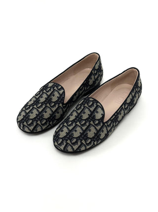 Christian Dior Ballerina Oblique Blue