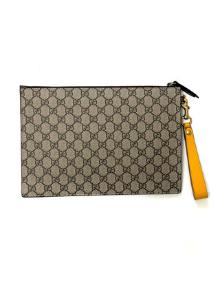 Gucci Pouch With Yellow Hand Strap