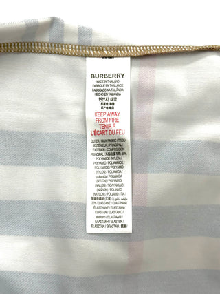 Burberry Classic Vintage Design Sun Protection Swim Shirt