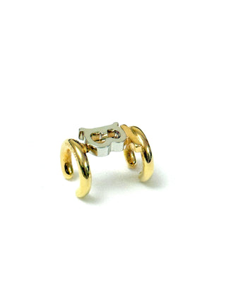 Burberry TB Gold Coated Ear Cuff