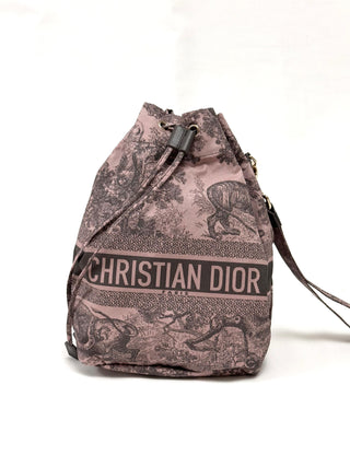 DIOR Oblique Travel Pouch Pink