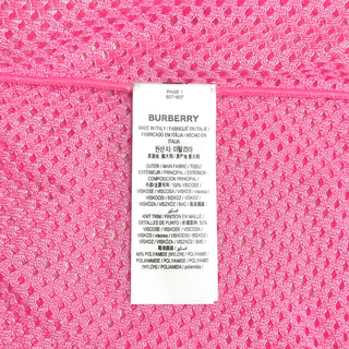 Burberry Pink Mesh Shorts