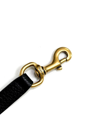 Gucci Black Leather Top Handle Bag
