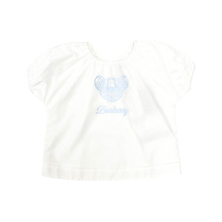 Burberry White Teddy Logo Dress or Shirt