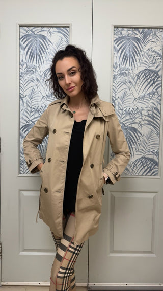 Burberry Beige Classic Trench Coat