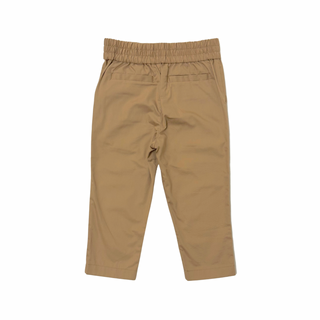 Burberry Beige Horse Embroidered Long Trousers