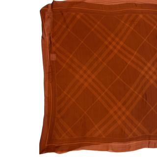 Burberry Bronze Color Silk Shawl