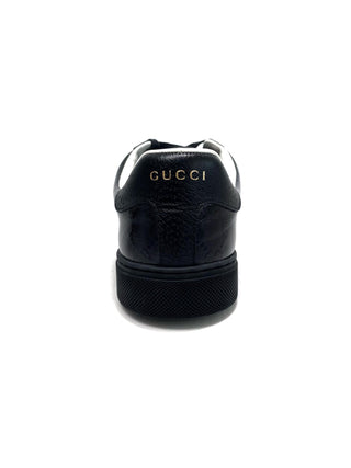 Gucci Black GG Shiny Sneakers