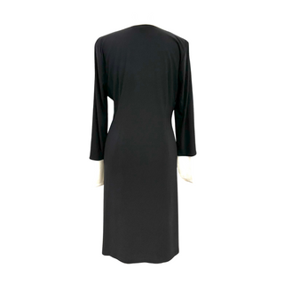 Karl Lagerfeld Black Long Sleeve Dress