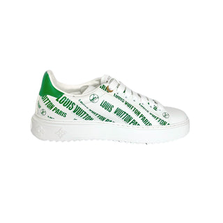 Louis Vuitton Time Out Sneakers White/ Green